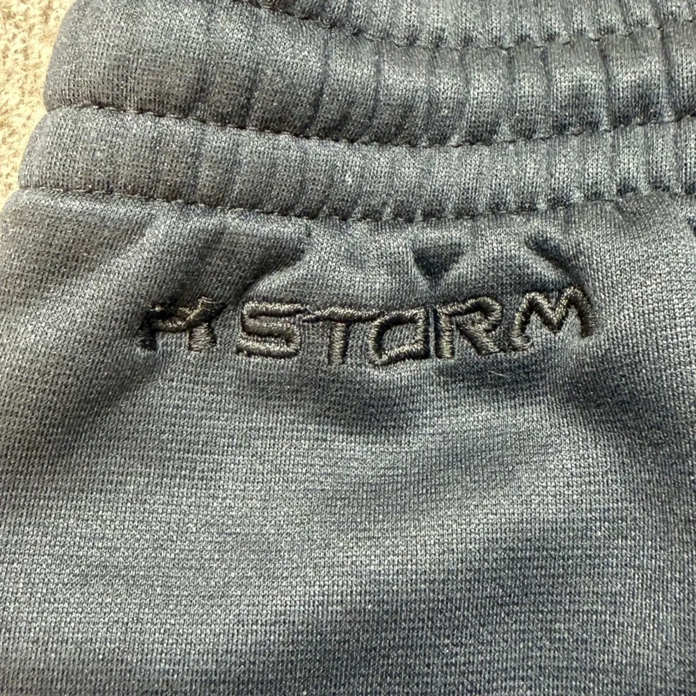 Under Armour Storm Mens Loose Fit Fleece Athletic Sweatpants Black Large LG 000